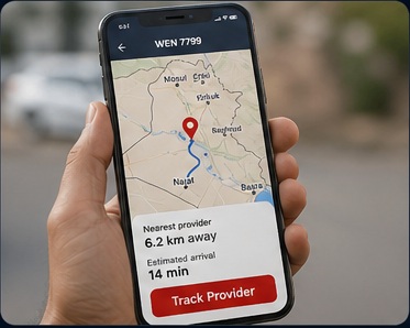 Customer App Map